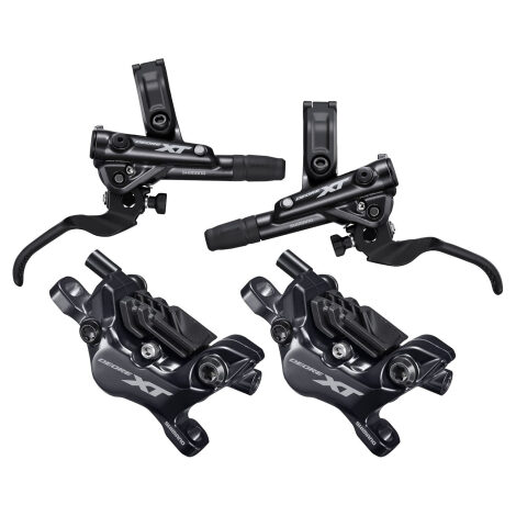 Shimano XT M8120 Front And Rear Disc Brake Set